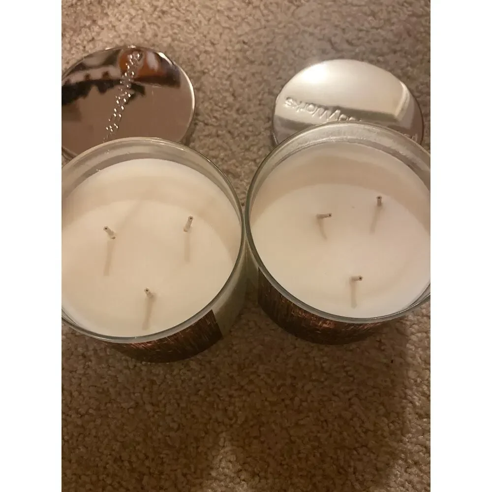 bath and body works into the night candles‎ 2x